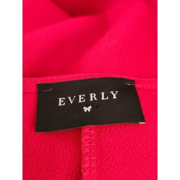 Women's Cherry Red Everly Sleeveless Short Shift Dress Size Small EUC - Picture 7 of 7